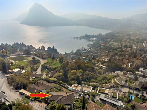 Sviluppo immobiliare ad Aldesago – 3 appartamenti o villa panoramica