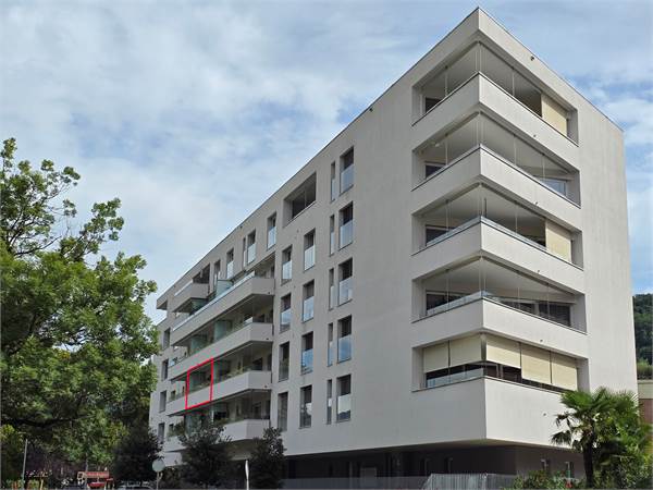 Appartement moderne de 2,5 pièces avec terrasse