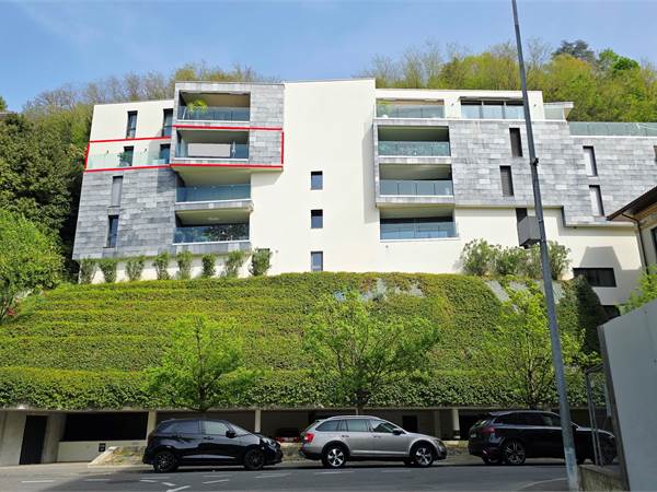 Castagnola: 4.5 locali moderno con terrazza XXL