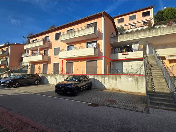 Moderno appartamento di 2.5 locali con terrazza e giardino – Vernate
