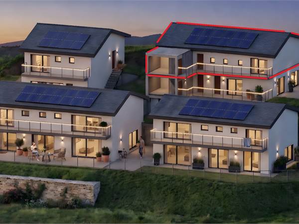 Prestigieux appartement de 4.5 pièces avec terrasse panoramique et grand jardin privatif